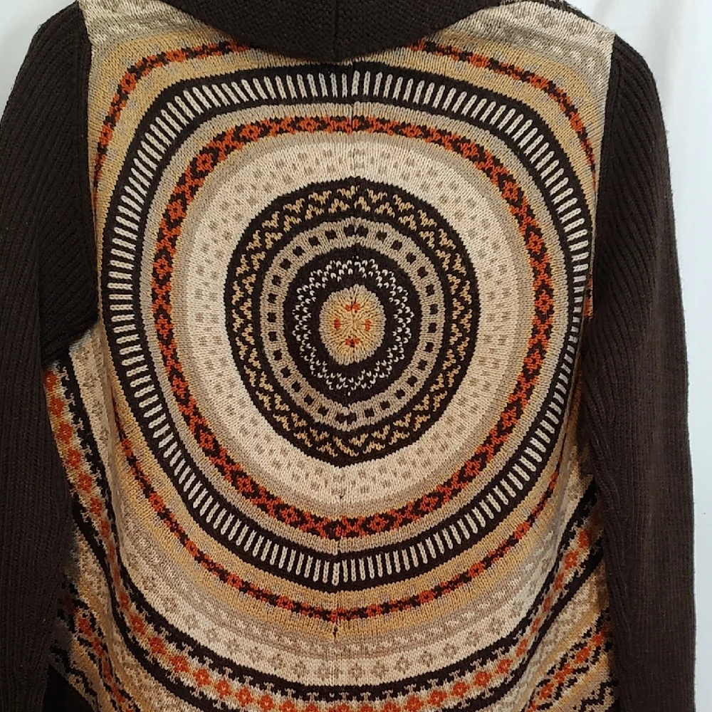 A. Giannetti Multicolor Patterned Cardigan - Picture 6 of 7
